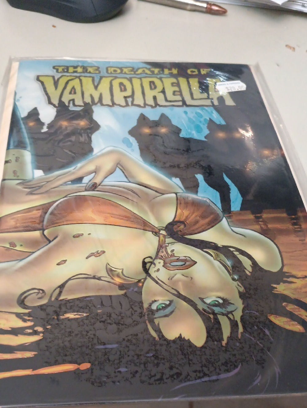 Vampriella Hollowgram Comic Book - The Death of (Black/Brown Cover)